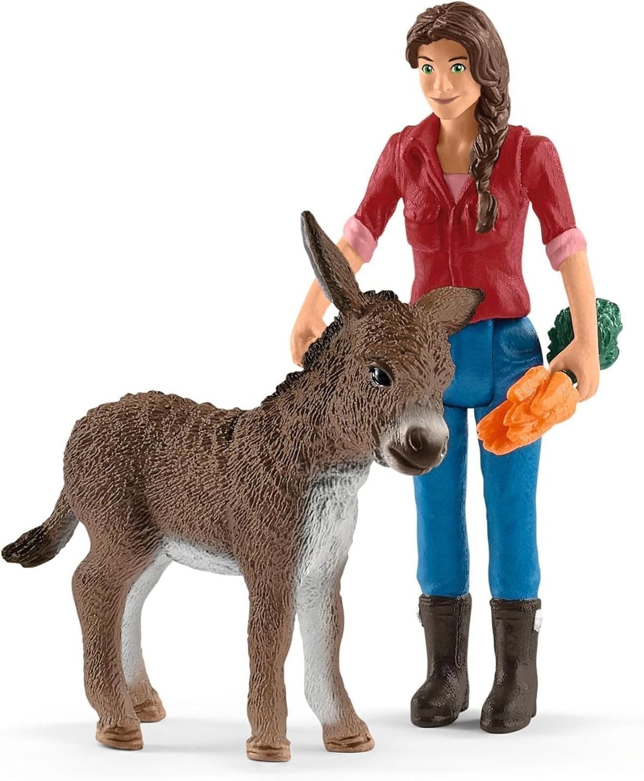 Schleich Farm World — Large Farm House, 97-Piece Toy Farm House with 3 Roo