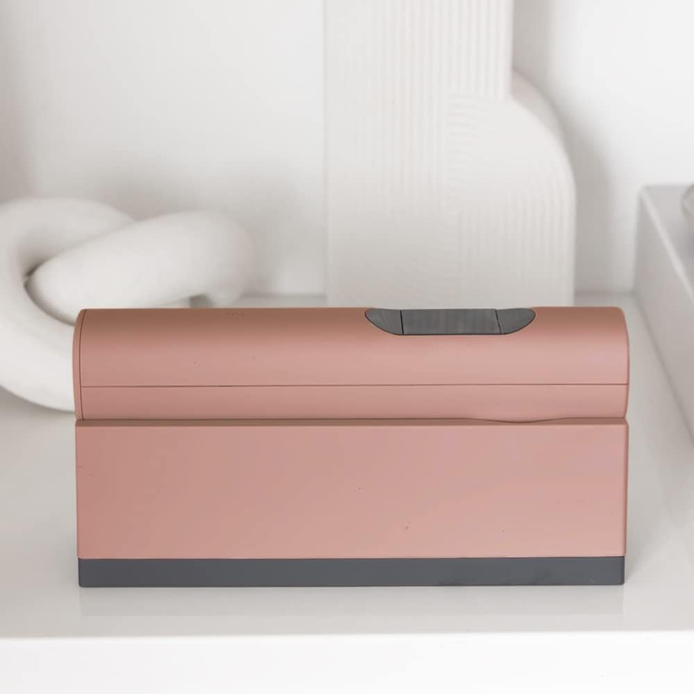 the Therapeutic Massager with Rhythm Therapy™ for Muscle Pain Relief & Relaxation, Compact & Lightweight, Wi-Fi-Enabled, Works with Android/Ios Smartphones, Terracotta