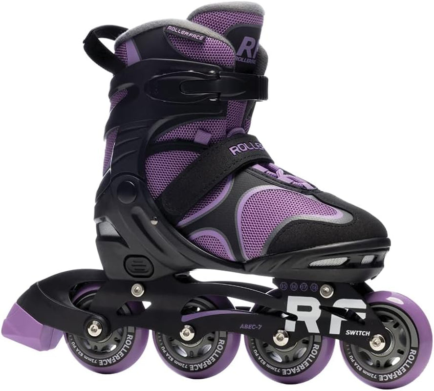 Switch 3-In-1, Sport, Outdoor and Recreation Inline Skate, Roller Skate, and Ice Skate. (Adjustable up to 3 Sizes)