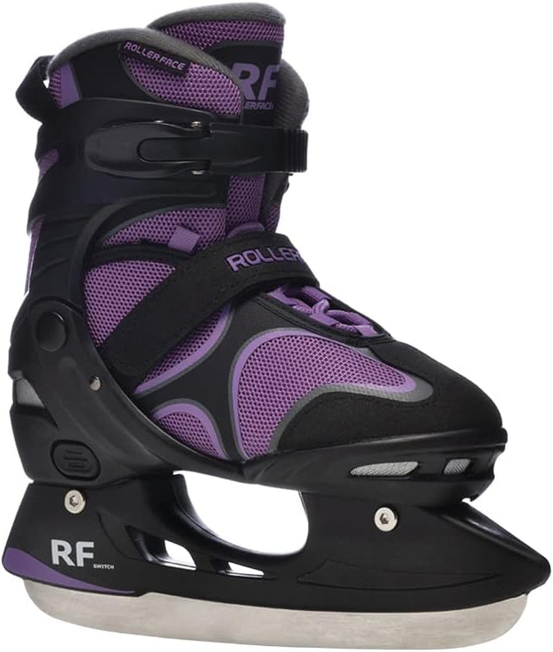 Switch 3-In-1, Sport, Outdoor and Recreation Inline Skate, Roller Skate, and Ice Skate. (Adjustable up to 3 Sizes)