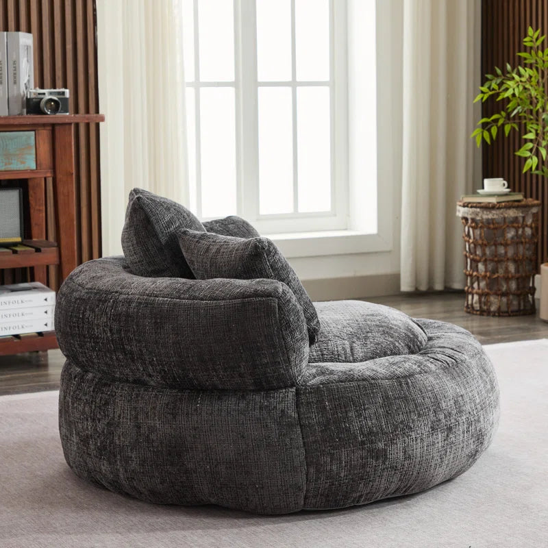 Chenille Armchair Bean Bag Chairs